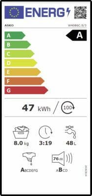 Asko W4086C.S/3 RVS - Image 4