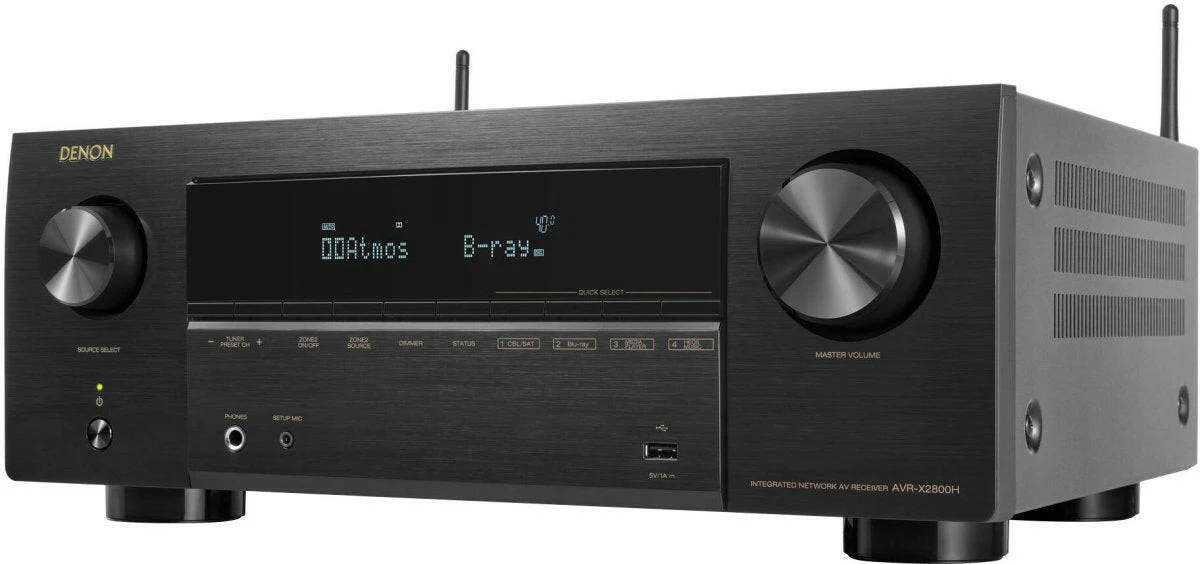Denon AVR-X2800H DAB zwart - Image 4