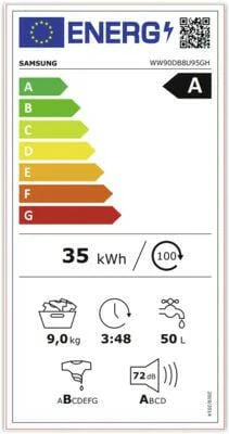 Samsung WW90DB8U95GHU3 wit - Image 6