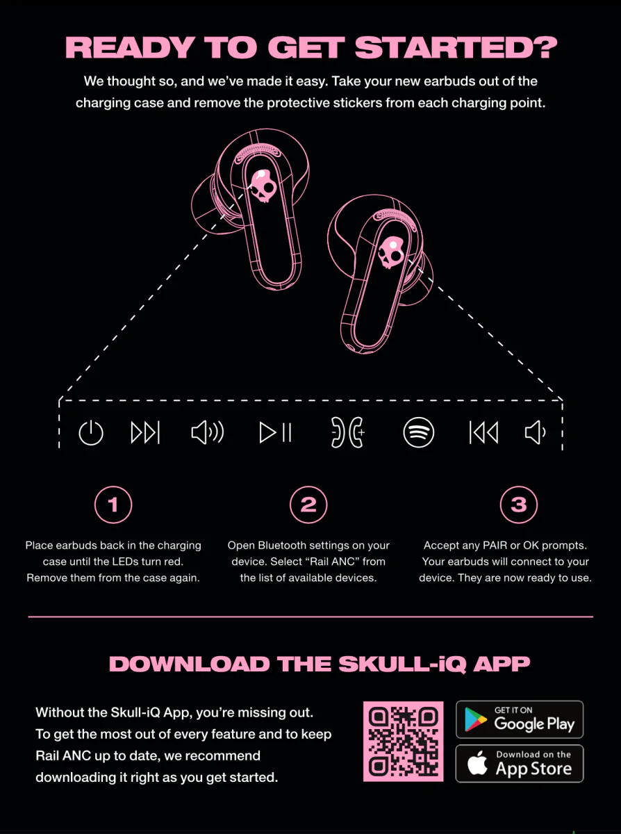 Skullcandy Rail zwart - Image 4