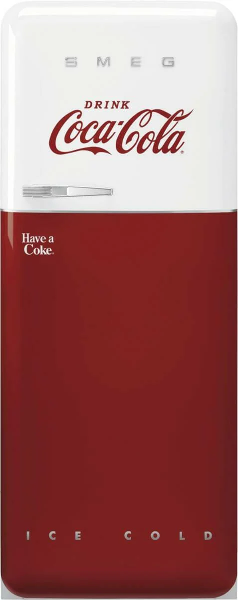 Smeg FAB28RDCC5 50’s Style Coca Cola rood-wit - Image 4